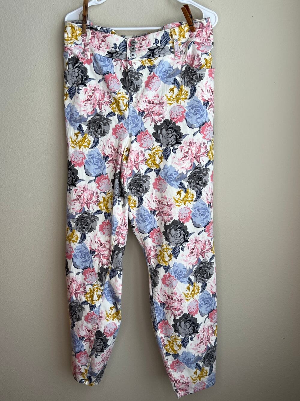 Torrid Floral Denim Jeggings — Women’s Plus Size 26T Tall Multicolor Pants